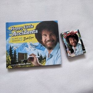 Bob Ross Book And Cards